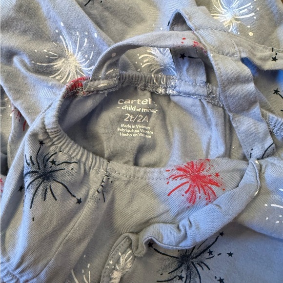 Carter’s  2T Toddler 4th of July USA Fireworks Dress - Picture 4 of 4